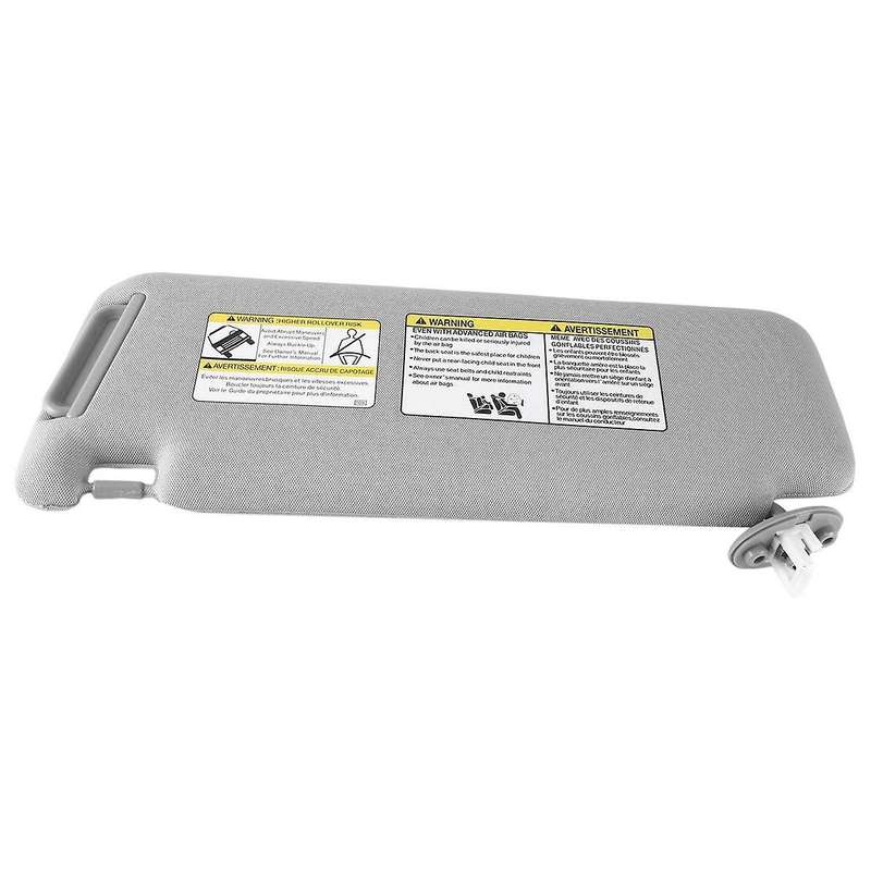 Car Sunshield Sunvisor with Mirror Interior Sun Visor Gray for 4runner 2010-2023 74320-35a91-b1 Righ