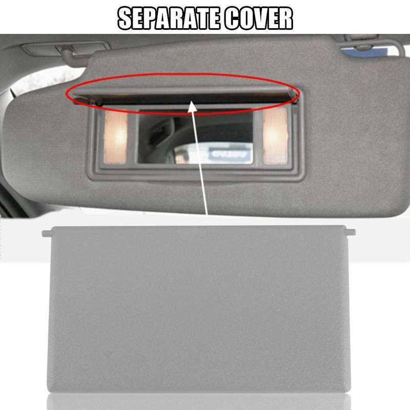 Car SunVisor Visor Shade Mirror Cover for W203 C CLASS C230 C240 C280 C32 C320 C350 C55 A2038170220