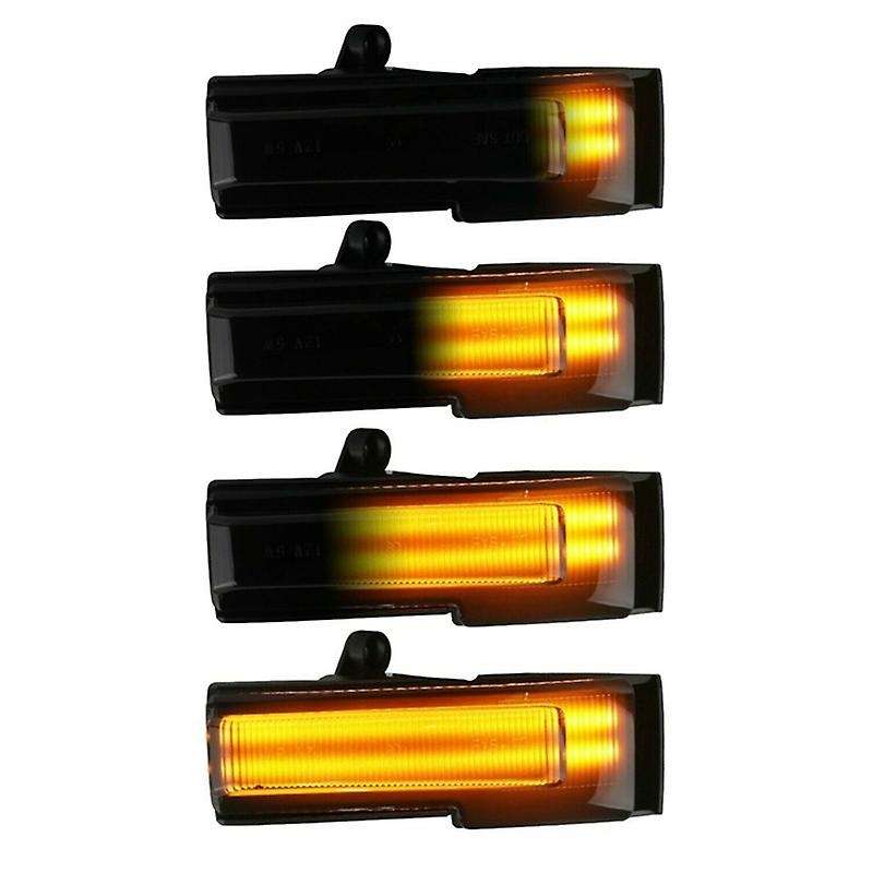 Car Switchback Dynamic Led Flow of Light Side Mirrors Turn Signal Lights for 2015-2019 Fl3Z-13B375-A