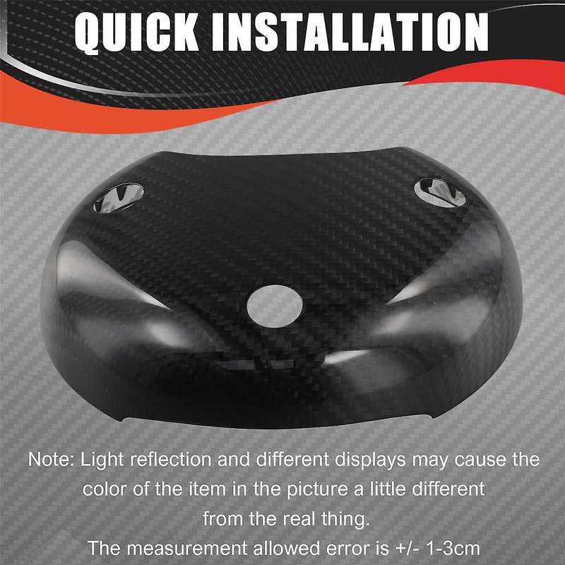 Car Tachometer Panel Cover for R55 R56 R57 R58 R59 R60 R61 Carbon Fiber Tachometer Back Cover