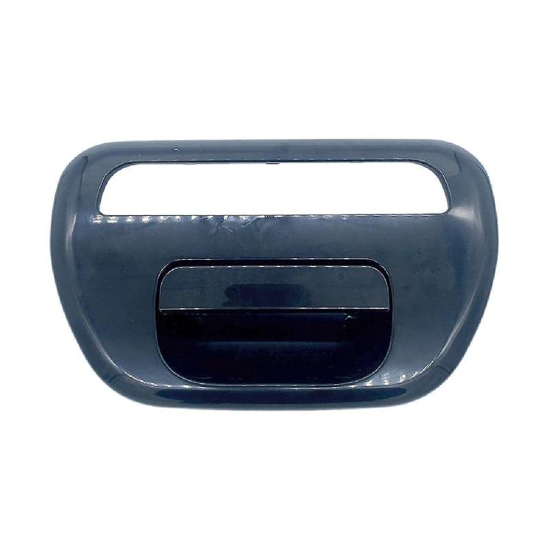 Car Tail Gate Cover Plate Rear Gate Cover Bright Black Outside Handle for Triton L200 2006-2015 Mn1