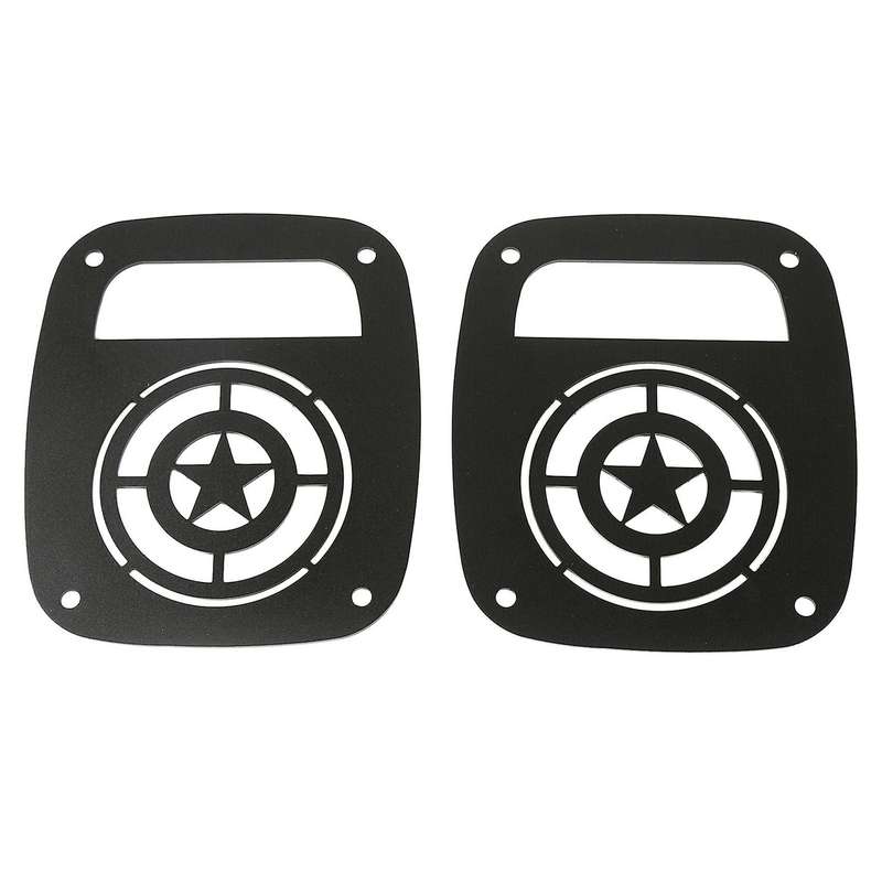 Car Tail Light Guard Cover Accessories for Wrangler Tj 1987 - 2006