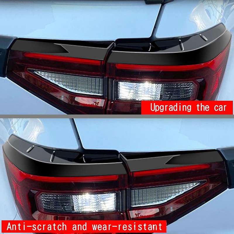 Car Tail Light Eyebrow Cover Decorative Trim Spoiler Style for Raize 200 Series Carbon Fiber