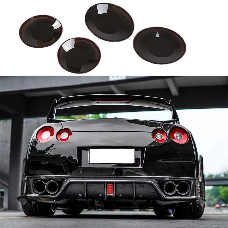 Car Tail Light Shade Rear Brake Light Signal Lamp Indicator Protection Cover Accessories for R35 20