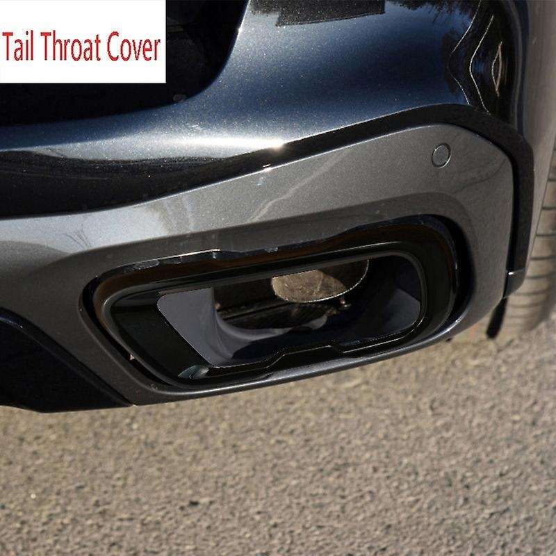 Car Tail Muffler Exhaust Pipe Output Cover Exhaust Pipe Trim Frame Accessory for X5 G05 X6 G06 X7 G0