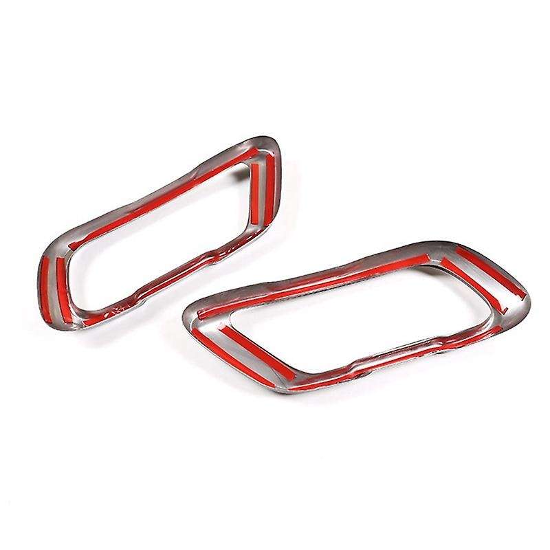 Car Tail Muffler Exhaust Pipe Output Cover Exhaust Pipe Trim Frame Accessory for X5 G05 X6 G06 X7 G0