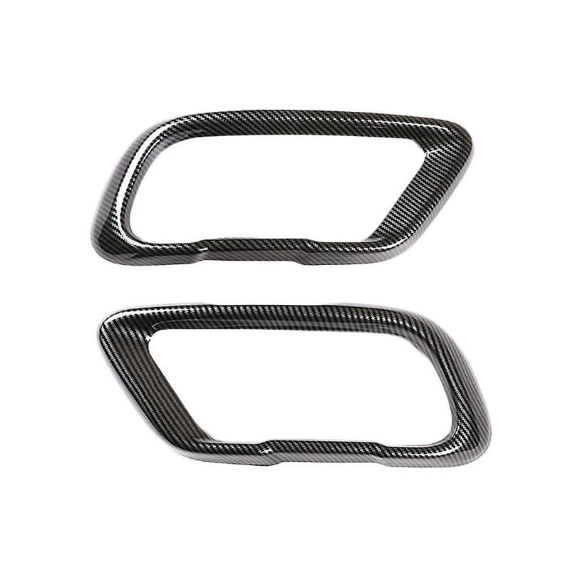 Car Tail Muffler Exhaust Pipe Output Cover Exhaust Pipe Trim Frame Accessory for X5 G05 X6 G06 X7 G0