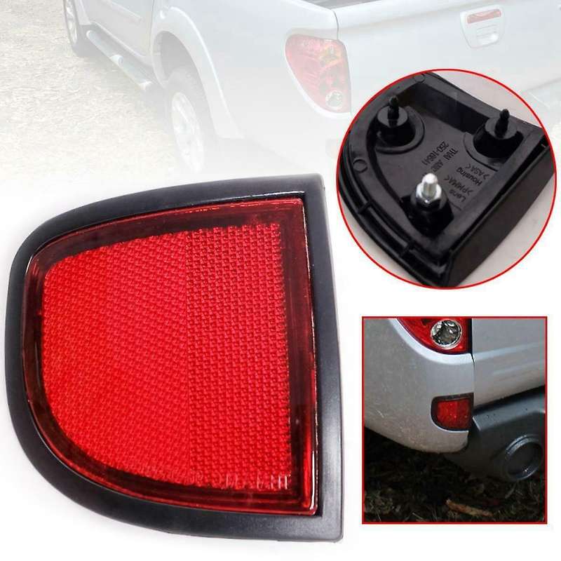 Car Tail Rear Bumper Reflector Light Lamp for L200 Stop Rear Tail Lamp Warning Light LC036LH Left