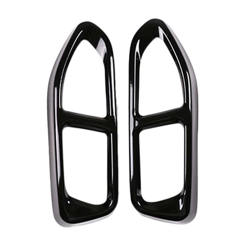 Car Tail Muffler Exhaust Pipe Output Cover Decorative Trim for 7Series G11 G12 2016 2017 2018