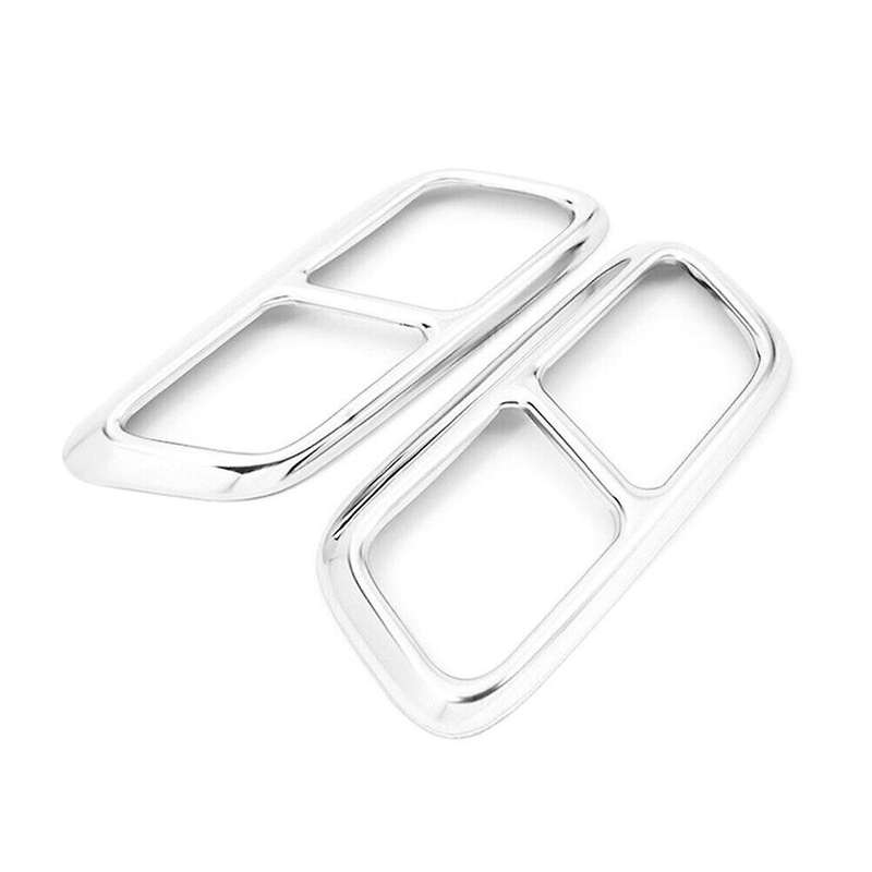 Car Tail Throat Trim for Sport 2018-2022 Exhaust Pipe Cover Exhaust Muffler Tail Pipe Cover Trim