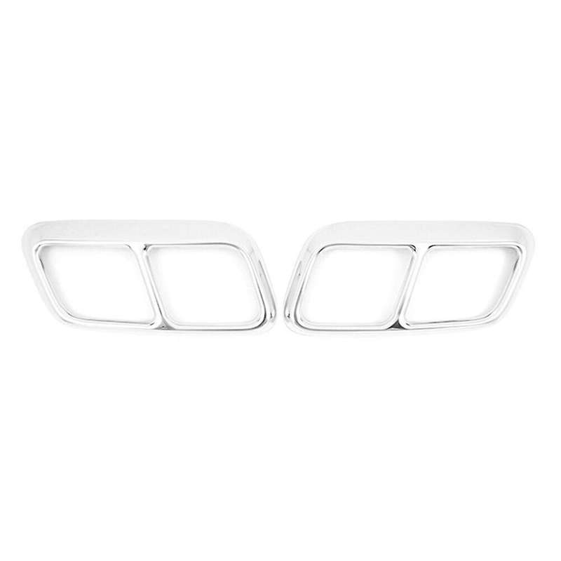 Car Tail Throat Trim for Sport 2018-2022 Exhaust Pipe Cover Exhaust Muffler Tail Pipe Cover Trim