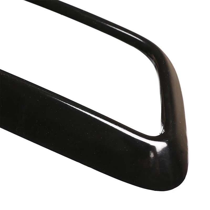 Car Tail Throat Trim for Sport 2018-2022 Exhaust Tail Pipe Cover Trim Single Frame Gloss Black