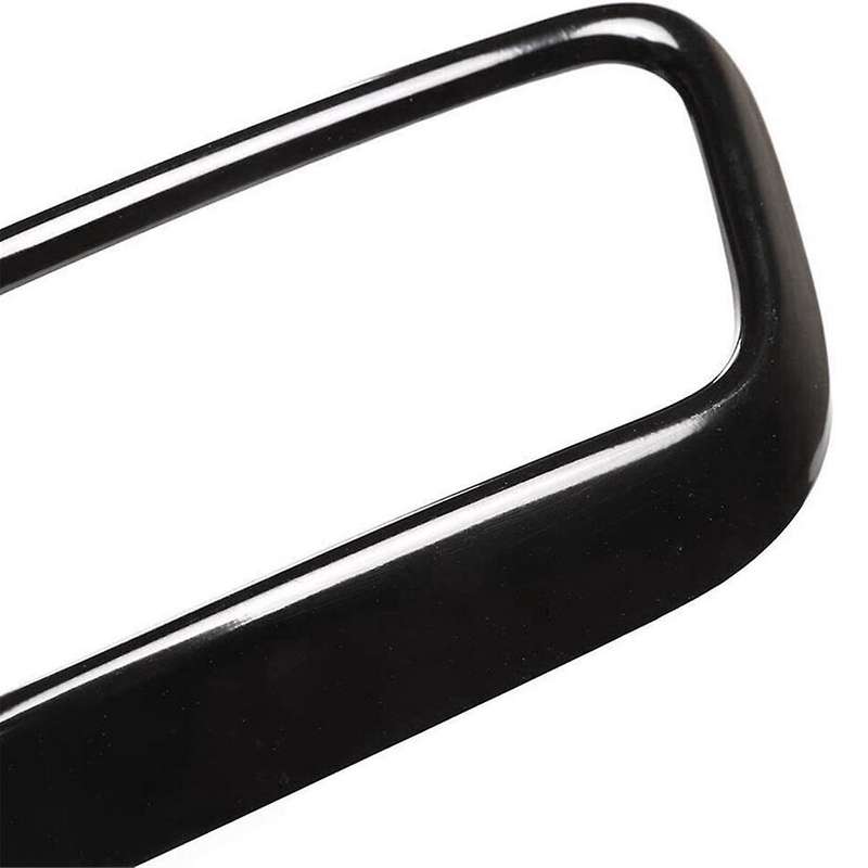 Car Tail Throat Trim for Sport 2018-2022 Exhaust Tail Pipe Cover Trim Single Frame Gloss Black
