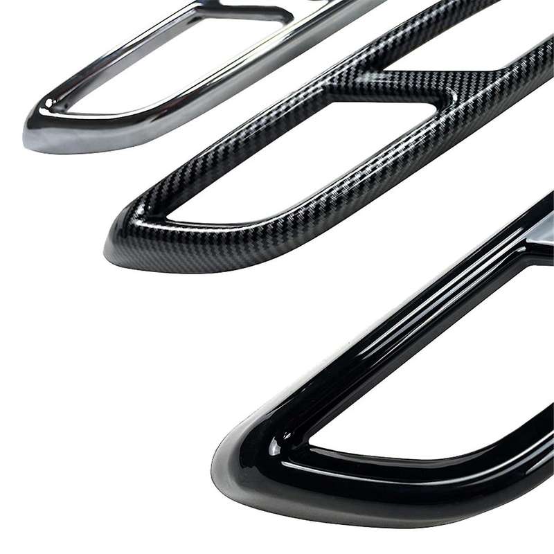 Car Tail Throat Trim Frame Exhaust Pipe Exterior Accessories for A3 8y Sportback Sedan 2021+ A