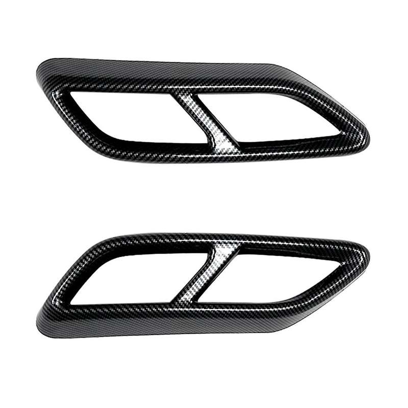 Car Tail Throat Trim Frame Exhaust Pipe Exterior Accessories for A3 8y Sportback Sedan 2021+ A
