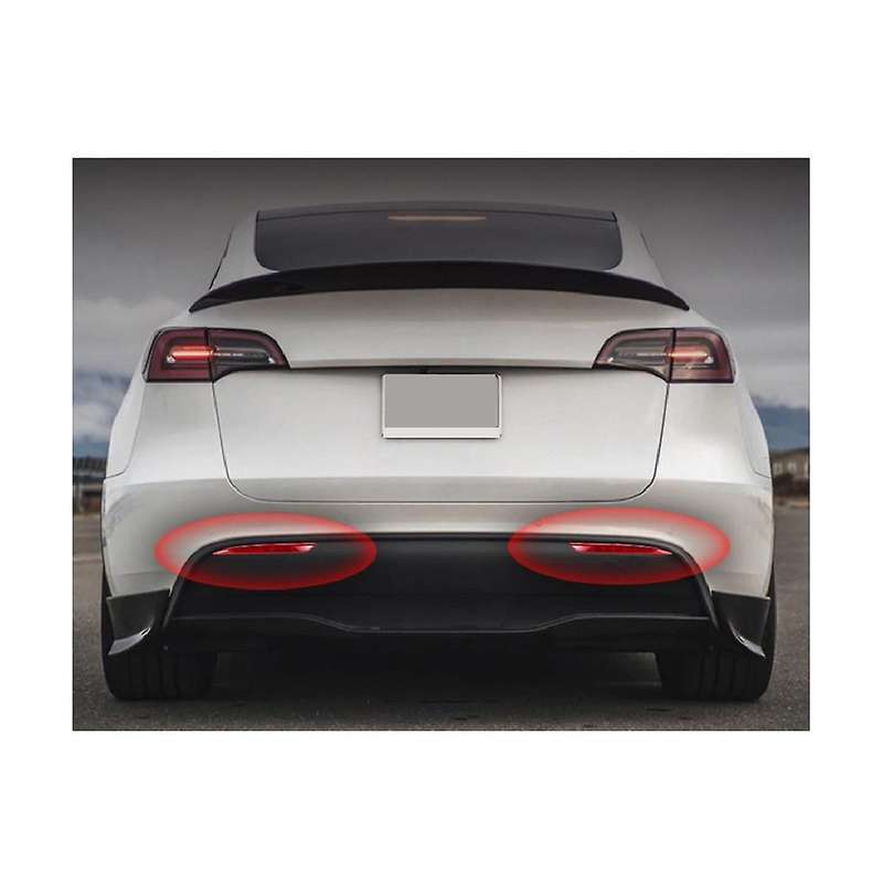 Car Taillight Led Fog Light Anti-collision Turn Signal Led Bumper Light for Model Y