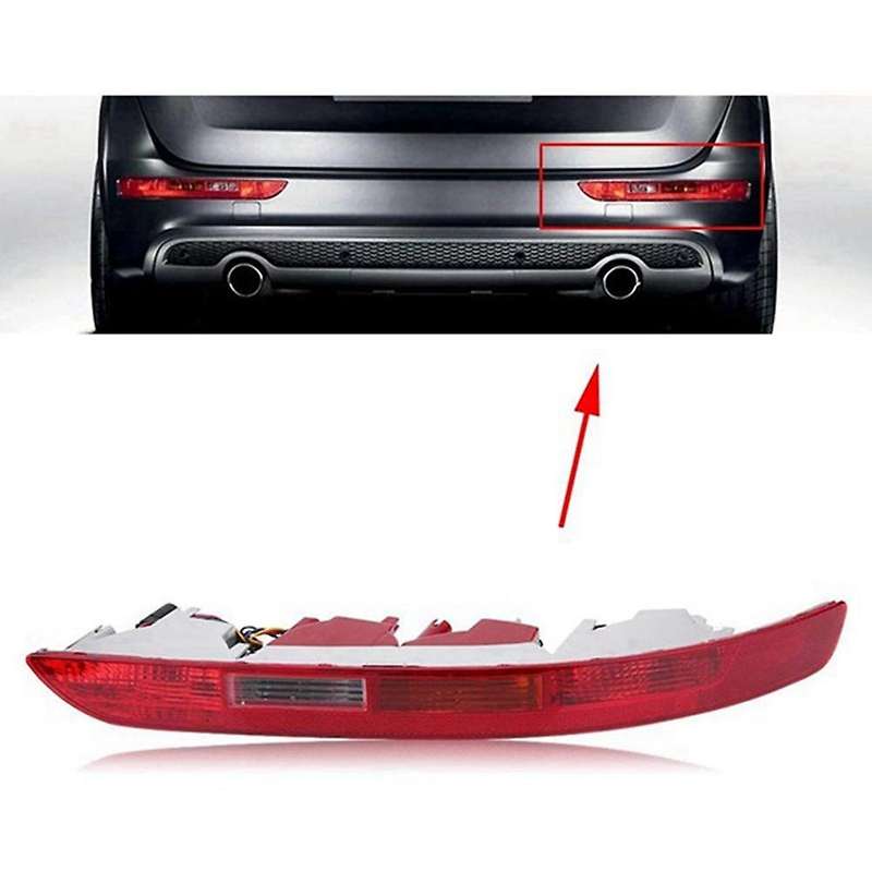 Car Taillight Rear Bumper Tail Light Cover for - Q5 2.0T 2009 - 2016 8R0945096 without Bulbs Right