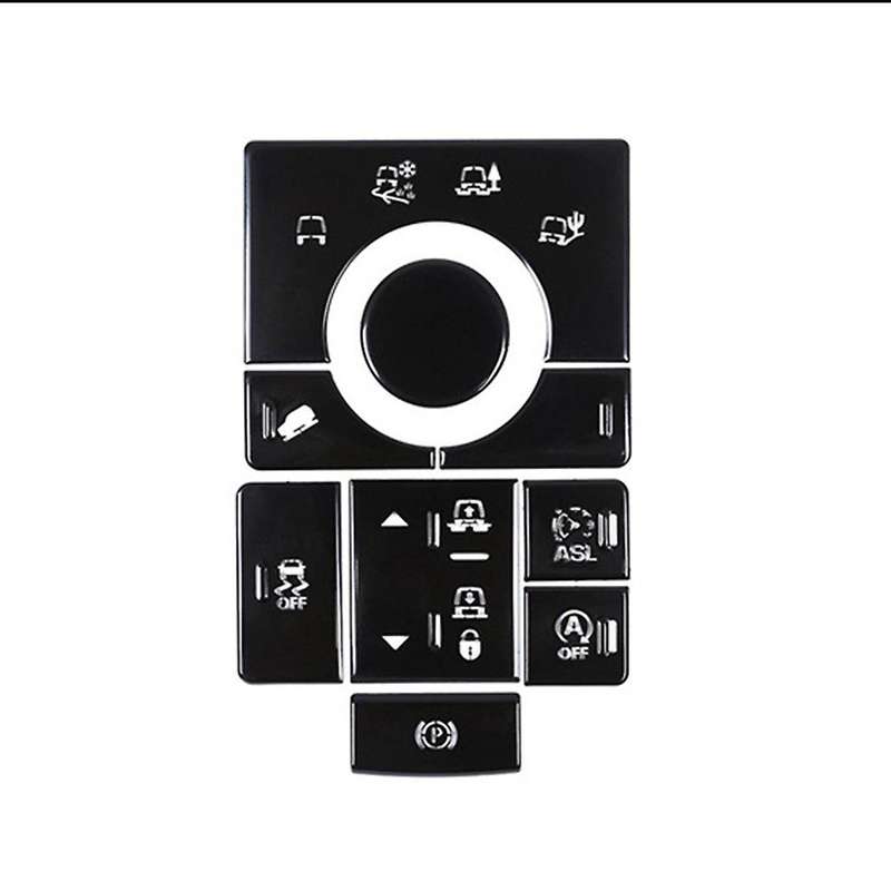 Car Terrain Mode Button Sticker for Range Rover Sport 2014-2016 Interior Modification Accessories