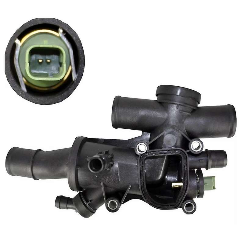 Car Thermostat with Housing + Sensor 1336Y9, 1336.Y9 for 307 407 607 807 Expert 2.0