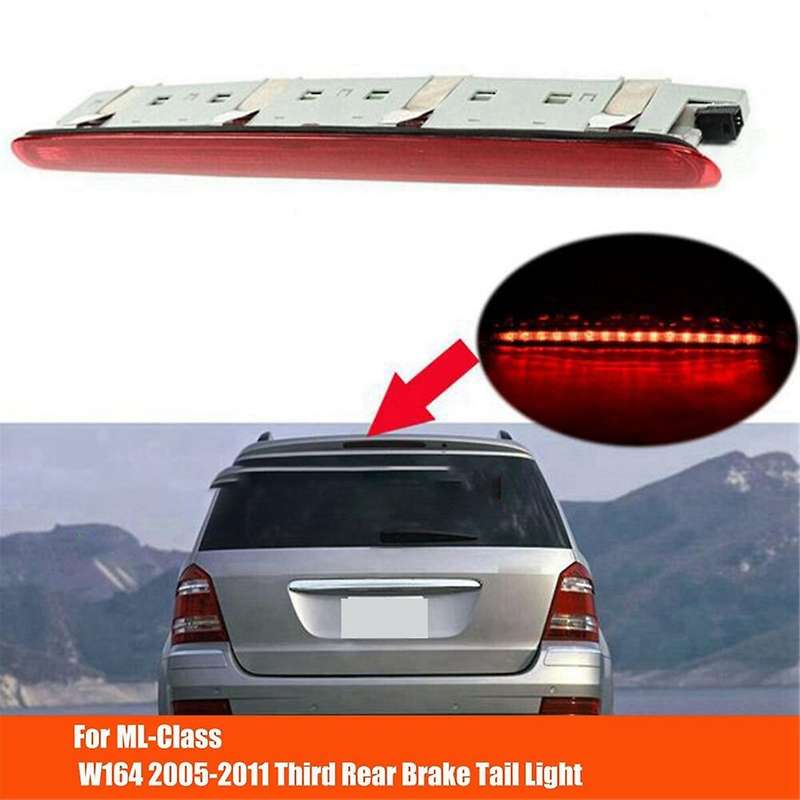 Car Third 3RD High Brake Light Lamp A1648201056 for ML-Class W164 2005-2011 Rear Stop Tail Light Red