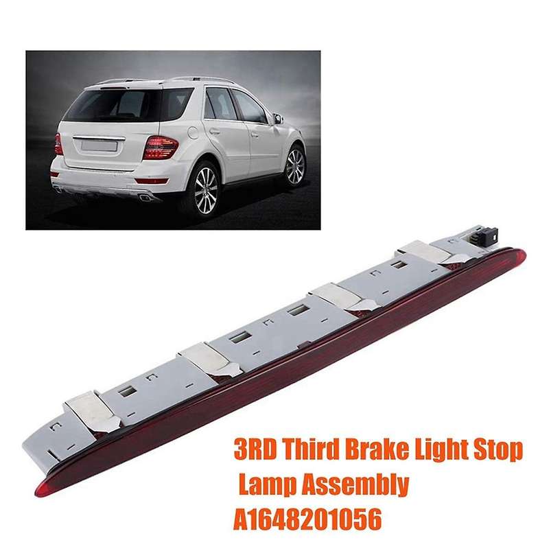 Car Third 3RD High Brake Light Lamp A1648201056 for ML-Class W164 2005-2011 Rear Stop Tail Light Red