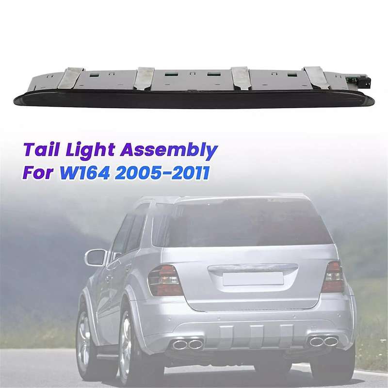 Car Third 3RD High Brake Light Lamp A1648201056 for ML-Class W164 2005-2011 Rear Stop Tail Light Bla