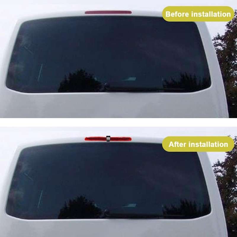 Car Third 3Rd Brake Lamp Camera for T5 Single Door After 2016.5- High Tail Light Reversing Rear Vie