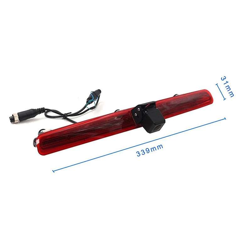Car Third 3Rd Brake Lamp Camera for T5 Single Door After 2016.5- High Tail Light Reversing Rear Vie