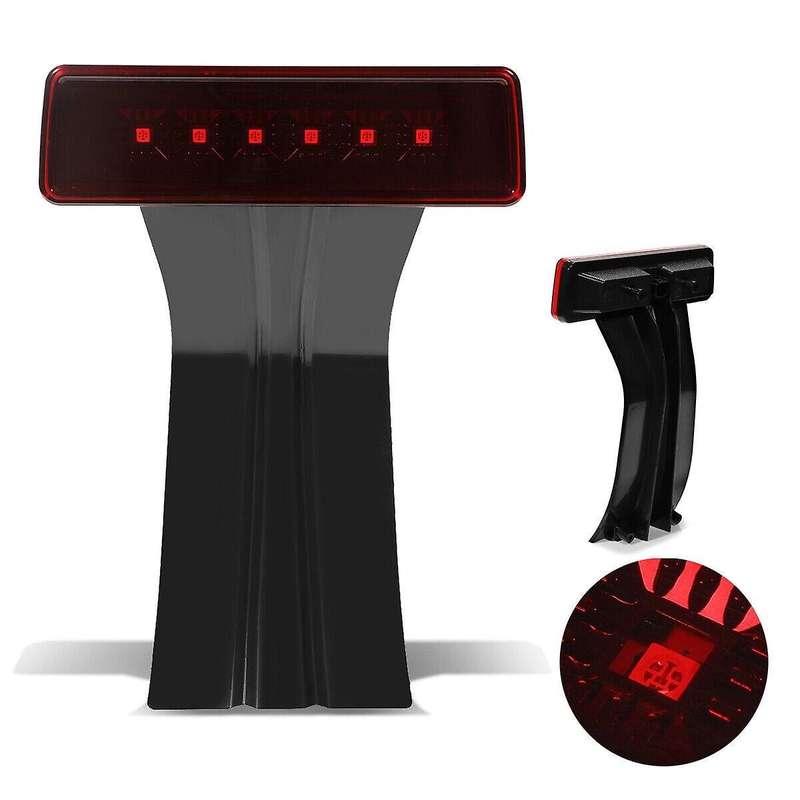 Car Third Brake Stop Light 68048581AA for JK 2007-2018 Rear High Mount Brake Signal LED Lamp Red &