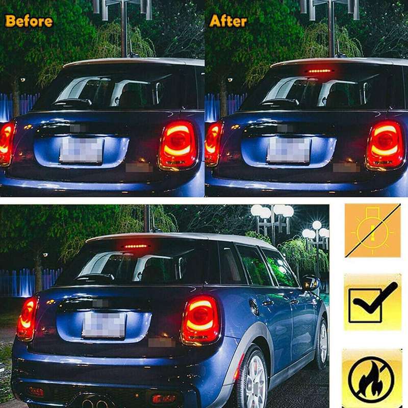 Car Third Brake Light, Rear Tail Light Stop Lamp for  R50 R53 2002-2006