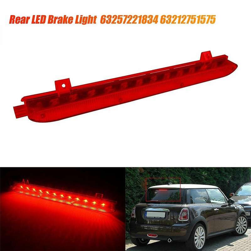 Car Third High Brake Light 63212751575 63257221834 for R55 R56 R60 2005-2016 Rear LED Brake Light Re