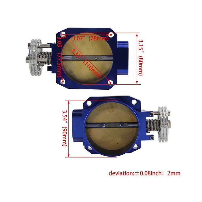 Car Throttle Body Intake Q45 for Rb25det Rb26det Rb20