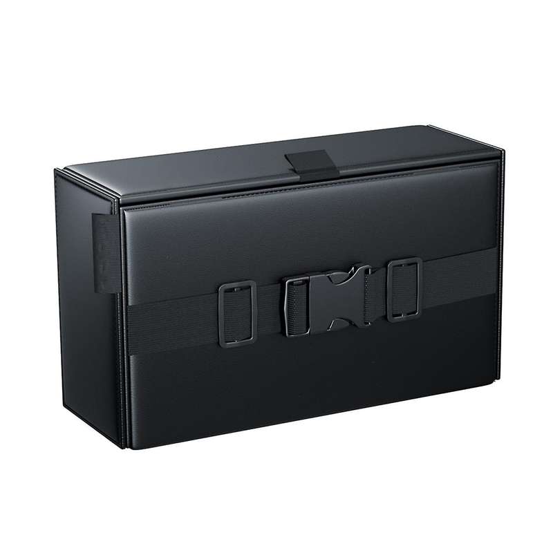 Car Tissue Box Holder Leather Car Center Console Armrest Napkin Box Sun Visor Backseat Tissue Case w