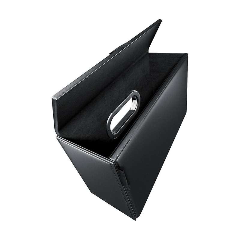 Car Tissue Box Holder Leather Car Center Console Armrest Napkin Box Sun Visor Backseat Tissue Case w