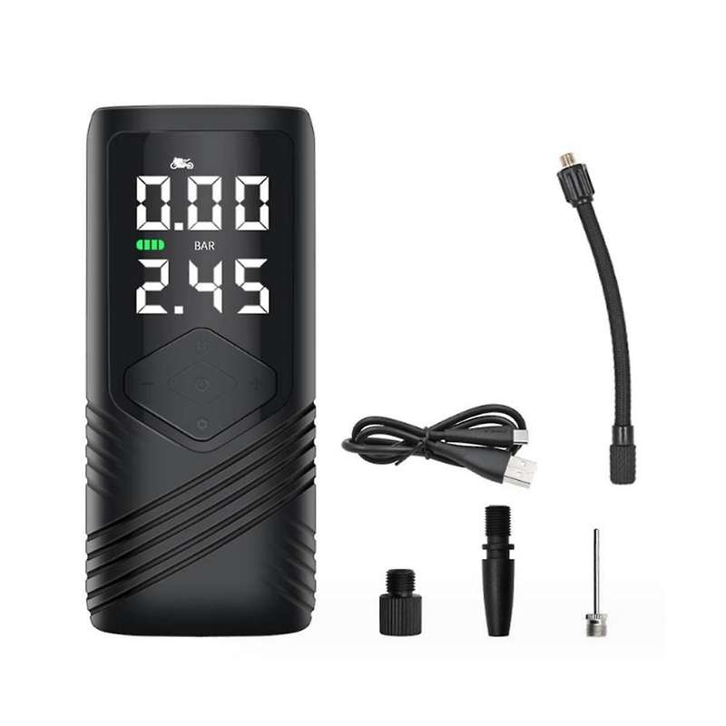 Car Tire Pump Auto Tyre Inflator Compressor for Motorcycle Bicycle 2500ma 12v Portable Digital Infla