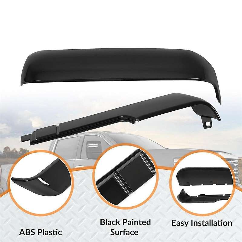 Car Top Rear View Mirror Covers for 2500 3500 HD 2020-2021 Rear View Mirror Side Covers