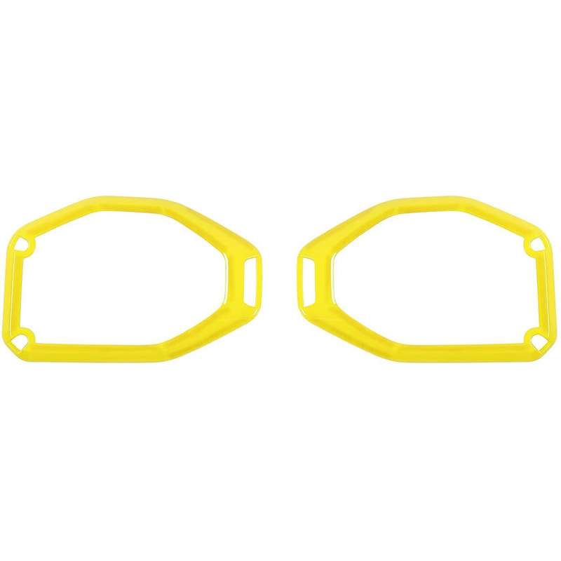 Car Top Roof Speaker Frame Trim Cover for 2018-2021 Wrangler JL JLU JT (Yellow)