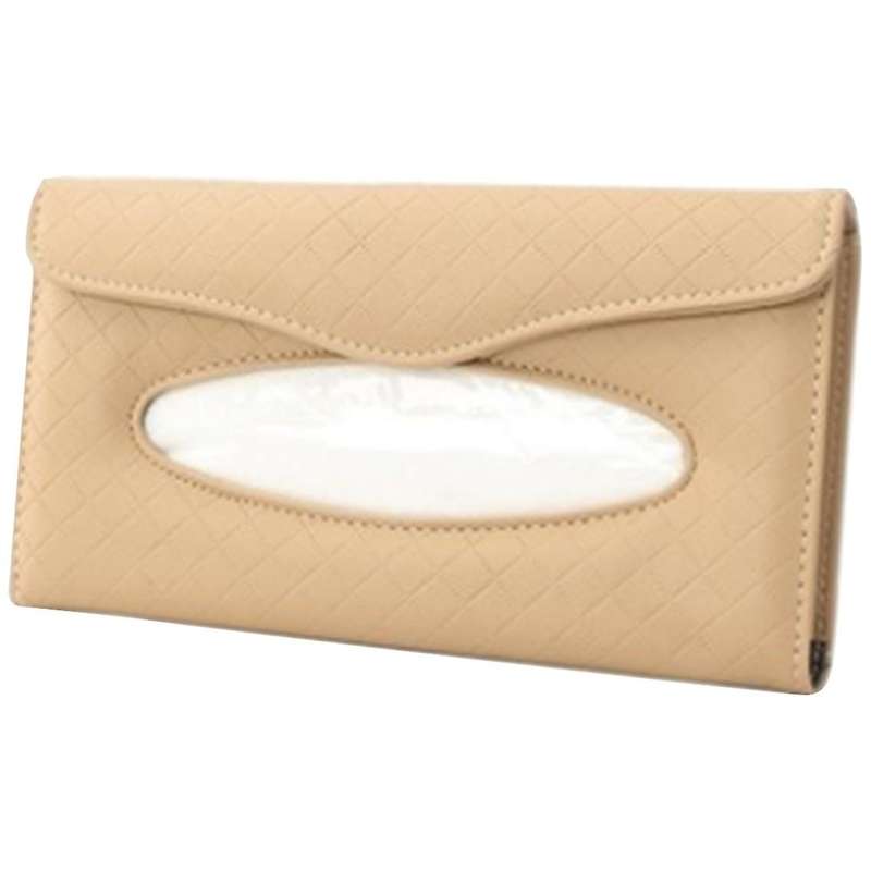 Car Towel Holder Sun Visor Paper Towel Holder Car Sun Visor Napkin Holder PU Back Seat Tissue Box Be
