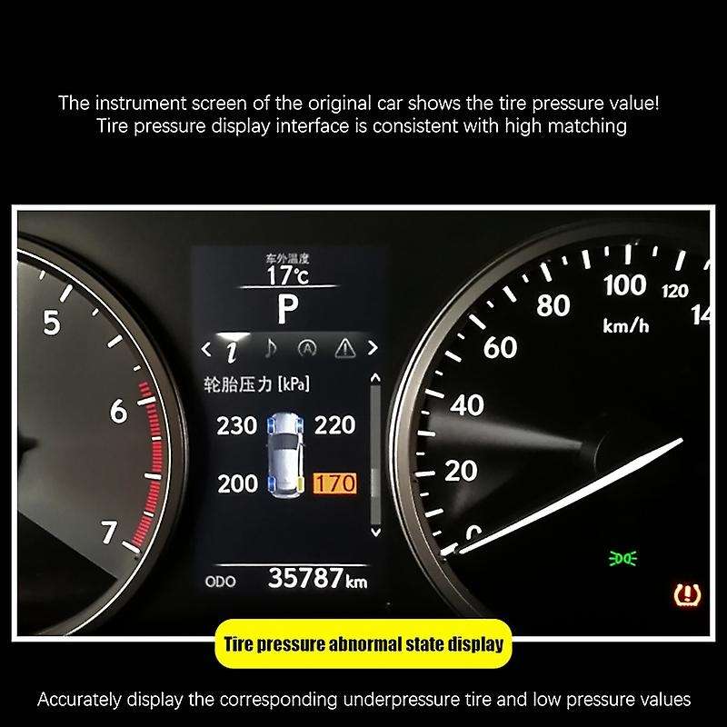 Car Tpms Tire Pressure Monitoring System Car Screen Display for Nx Nx200t Nx300h 2015-2020