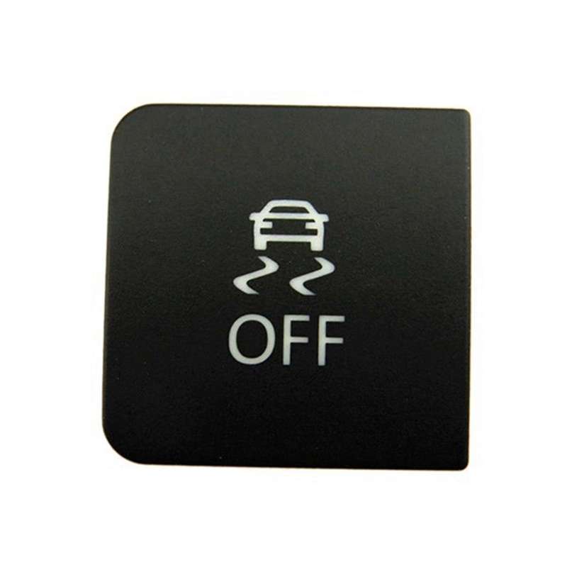 Car Traction Control ESP OFF ASR Switch Button with Harness Plug ESP Switch Button for Zong Golf MK6