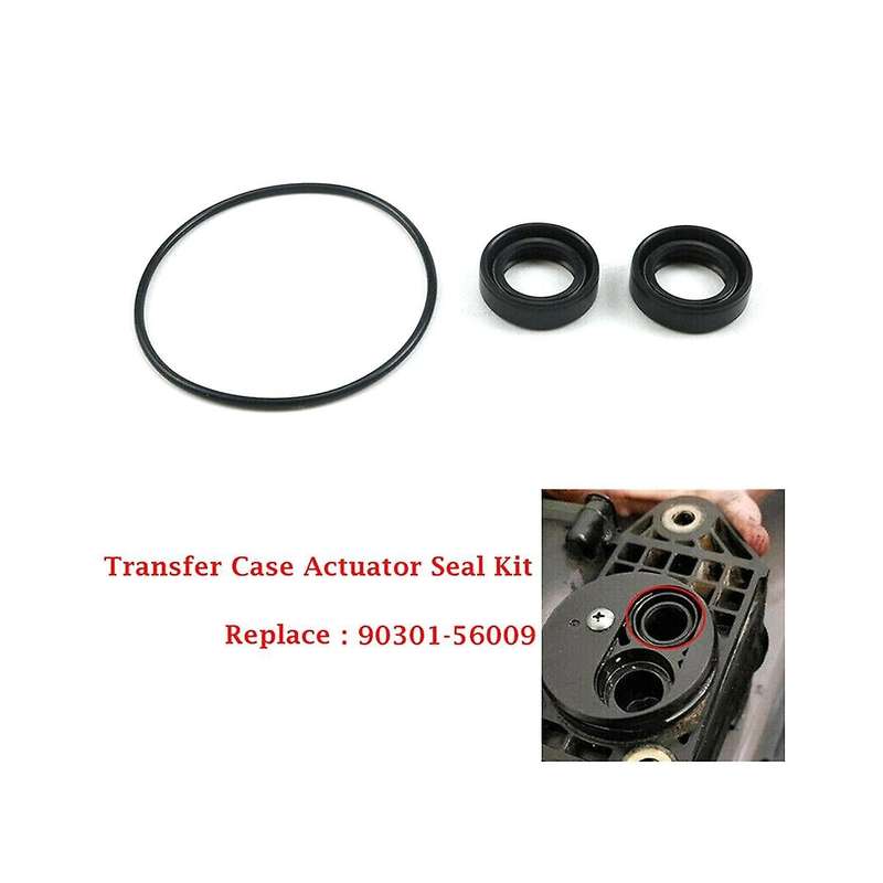 Car Transfer Case Actuator Seal Ring Oil Shaft Seals Kit 90301-56009 for GX470 2003 2004 2005 2006-