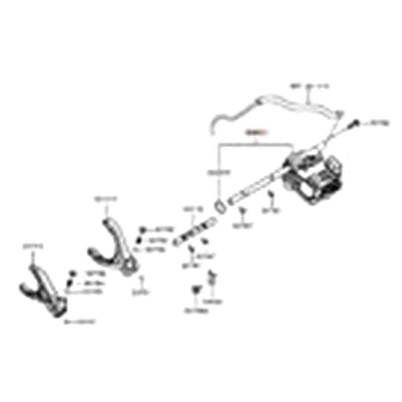Car Transfer Case Shift Actuator Assy 3242A177 for Sport L200 Triton Strada 4WD 2012-