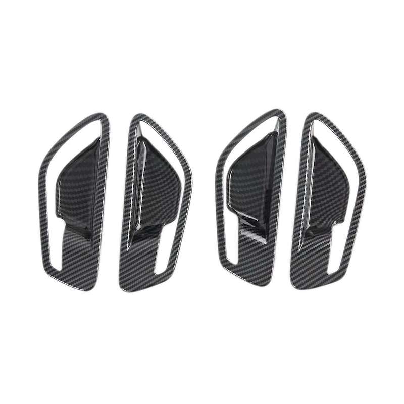 Car Trim Carbon Fiber Styling Inside Door Handle Bowl Cover for NX4 2021 2022