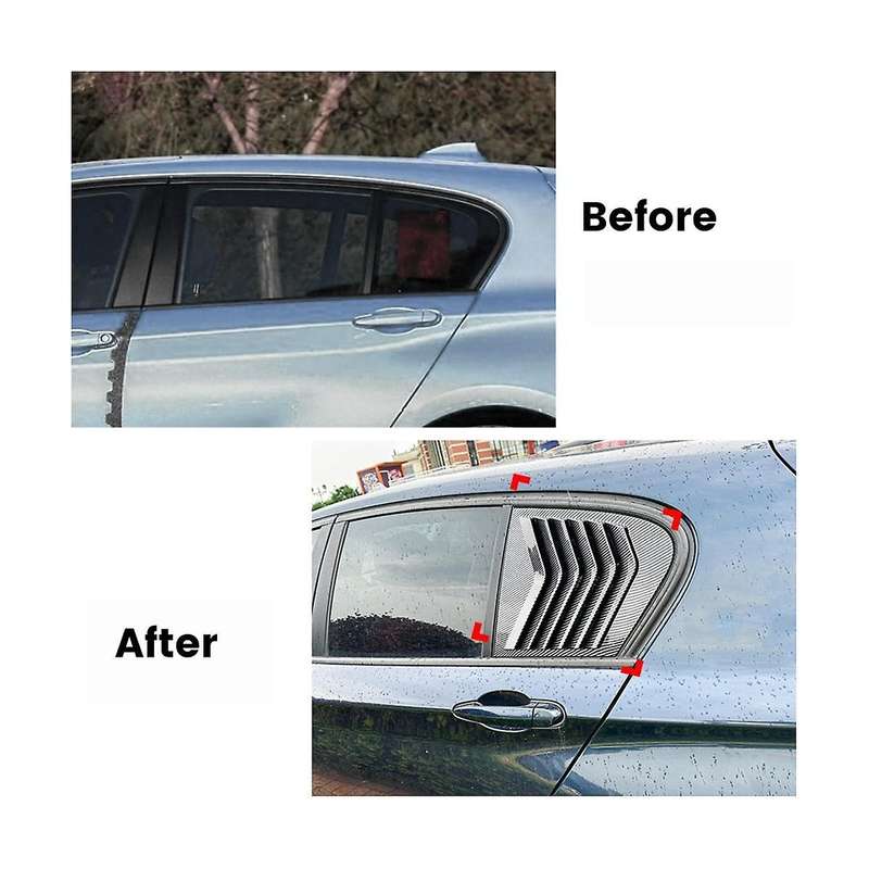 Car Triangular Rear Window for 1 Series F20 118i 120i 2011-2019 Blinds Triangular Window Protection