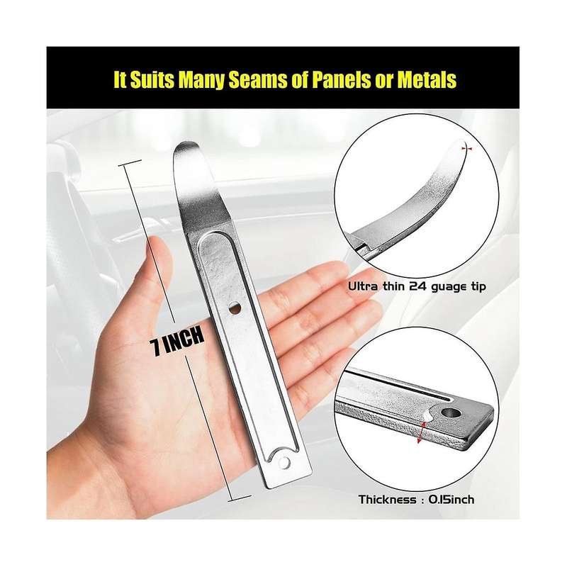 Car Trim Panel Removal Tool, Mini Pocket Prybar Tools for Auto Interior Trim Panel Popper, Automotiv
