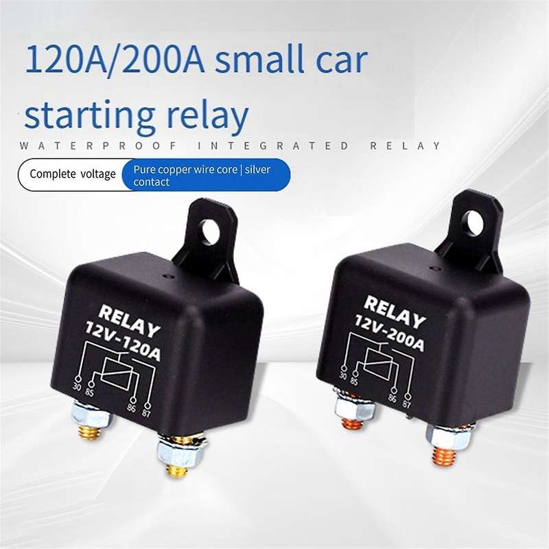 Car Truck Motor Automotive Relay 24V 100A Continuous Type Automotive Car Relays Replacement