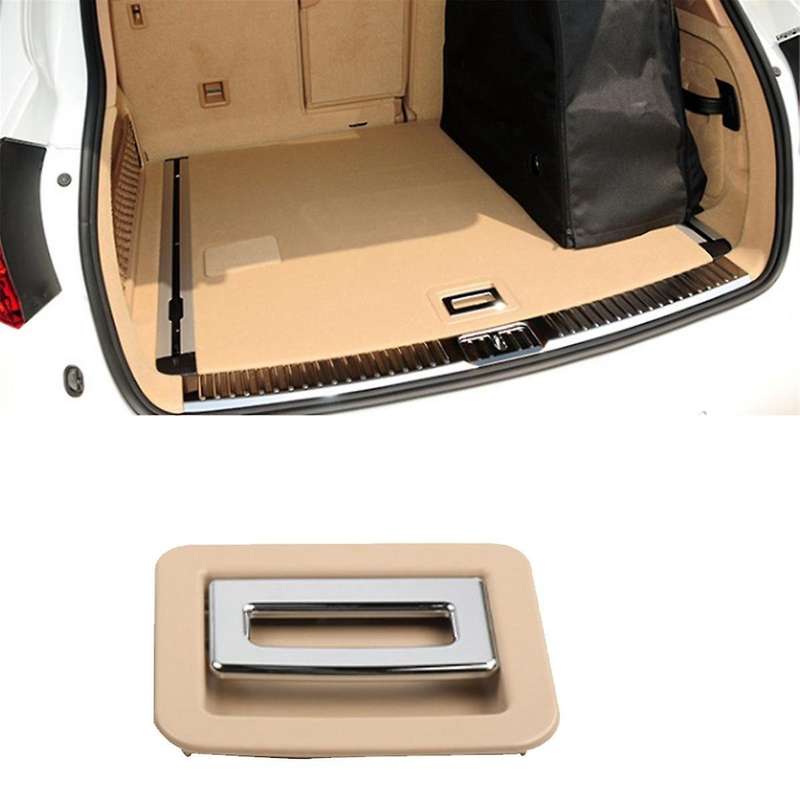 Car Trunk Liner Cover Handle Trunk Carpet Handle for 2010-2016 Trunk Floor Handle Beige