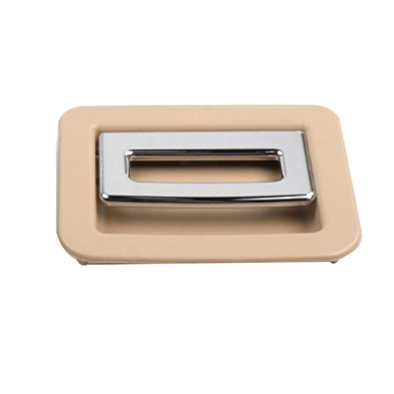 Car Trunk Liner Cover Handle Trunk Carpet Handle for 2010-2016 Trunk Floor Handle Metal Beige