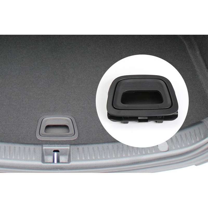 Car Trunk Mat Floor Handle Cover for E Class W213 W238 W257 2015-2021 Rear Luggage Handle Black