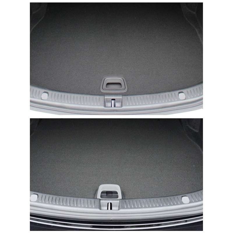 Car Trunk Mat Floor Handle Cover for E Class W213 W238 W257 2015-2021 Rear Luggage Handle Black